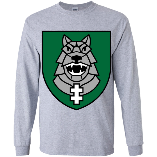 Gelezinis Vilkas - Boys Youth Classic Long Sleeve T-Shirt - Lithuania Strong