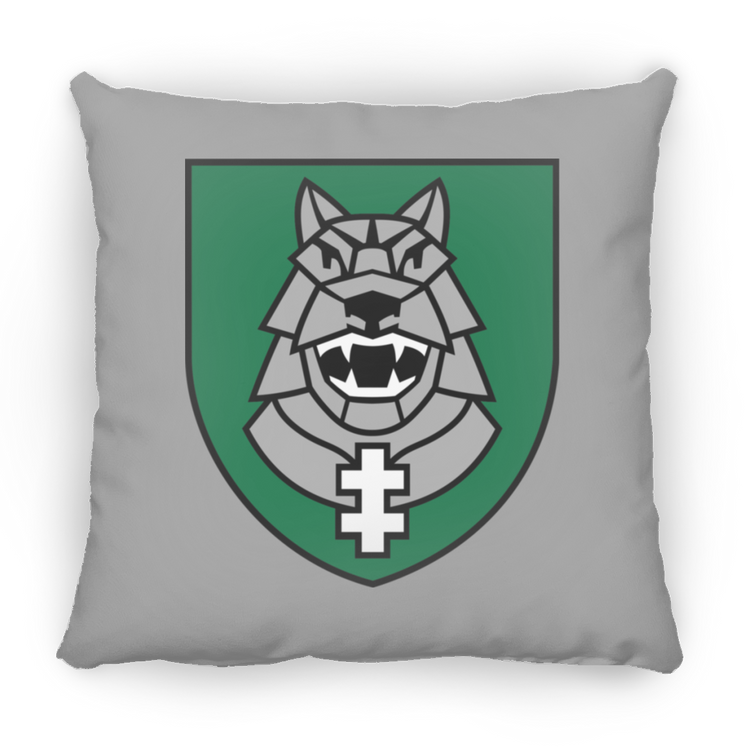 Gelezinis Vilkas - Large Square Pillow - Lithuania Strong