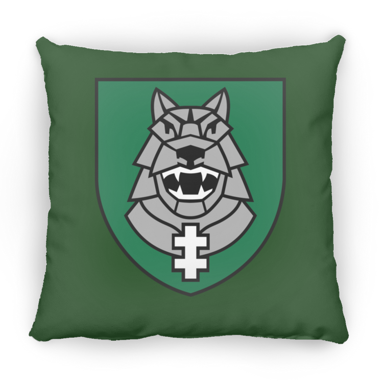 Gelezinis Vilkas - Small Square Pillow - Lithuania Strong