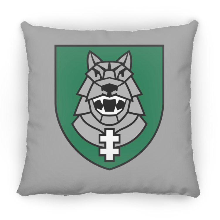 Gelezinis Vilkas - Small Square Pillow - Lithuania Strong