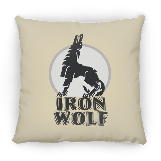 Iron Wolf LT - Large Square Pillow - Lithuania Strong