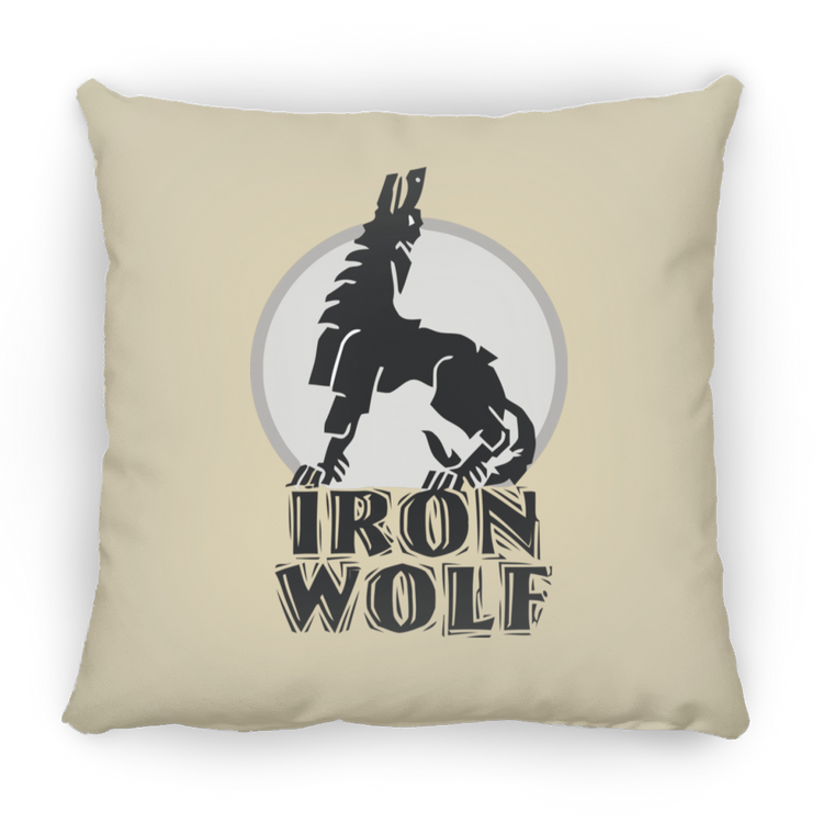 Iron Wolf LT - Small Square Pillow - Lithuania Strong