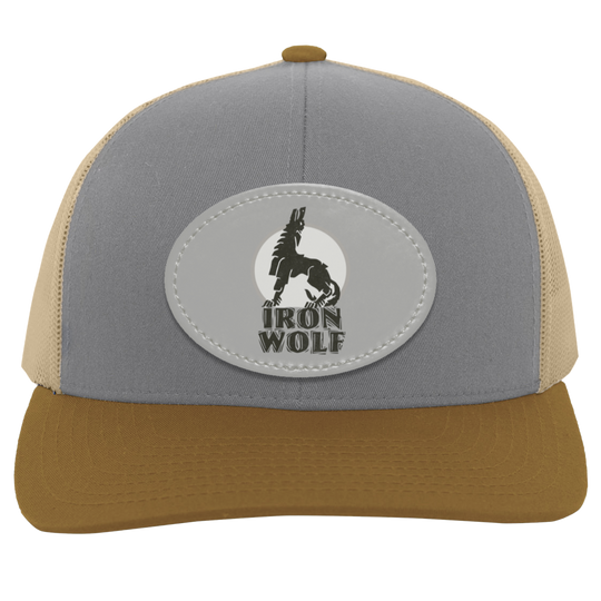 Iron Wolf LT - Trucker Snap Back - Oval Patch - Lithuania Strong