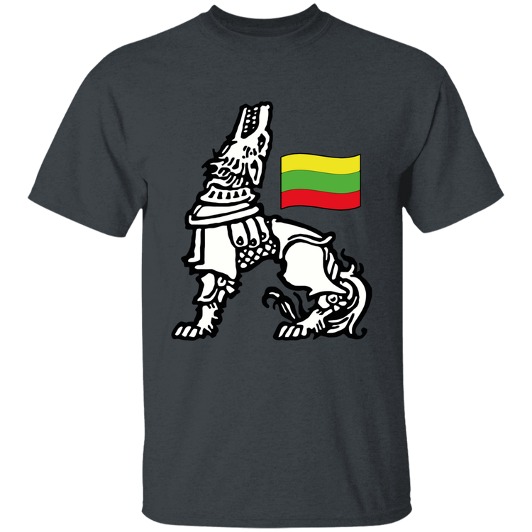 Iron Wolf Lietuva - BoysGirls Youth Classic Short Sleeve T-Shirt - Lithuania Strong