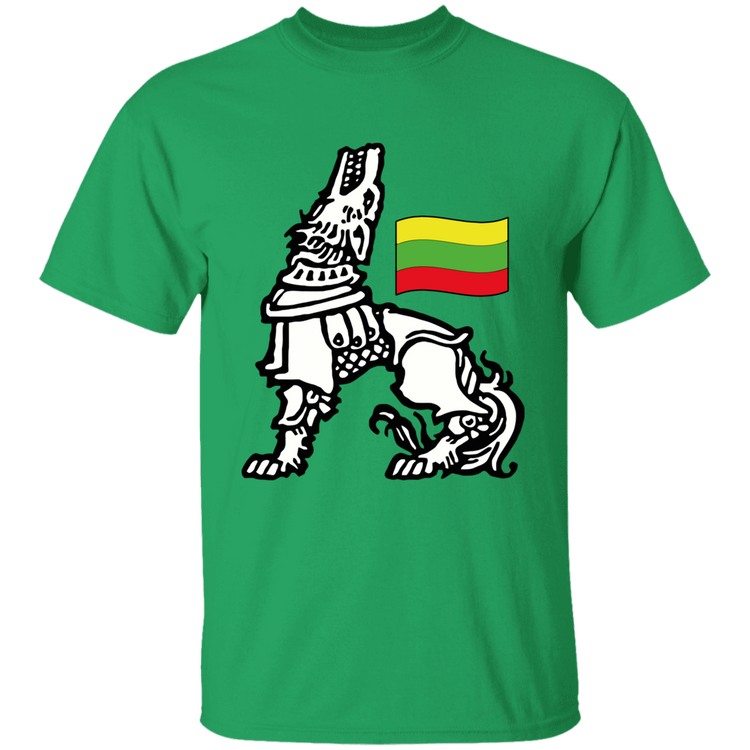 Iron Wolf Lietuva - BoysGirls Youth Classic Short Sleeve T-Shirt - Lithuania Strong