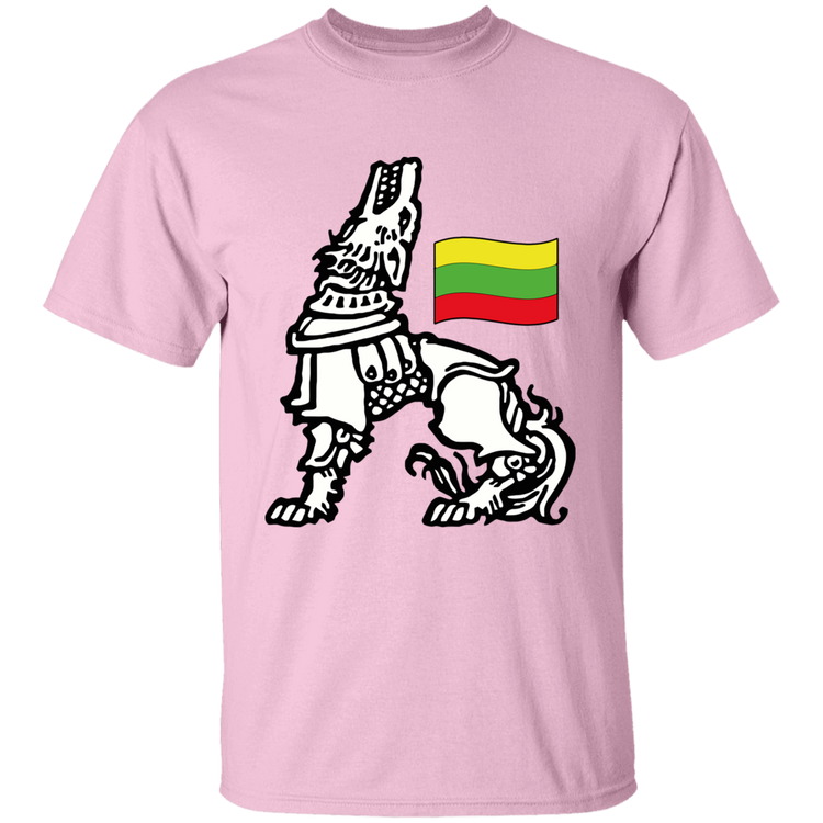 Iron Wolf Lietuva - BoysGirls Youth Classic Short Sleeve T-Shirt - Lithuania Strong
