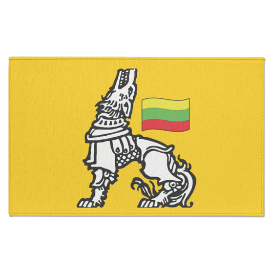 Iron Wolf Lietuva - Indoor Doormat - Lithuania Strong