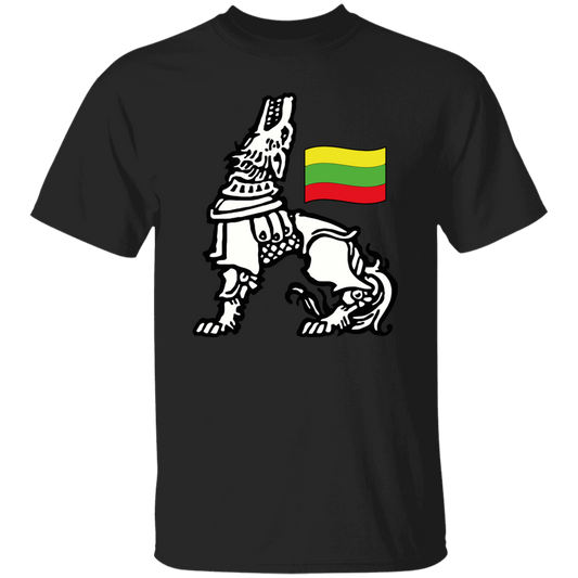 Iron Wolf Lietuva - Mens Classic Short Sleeve T-Shirt - Lithuania Strong