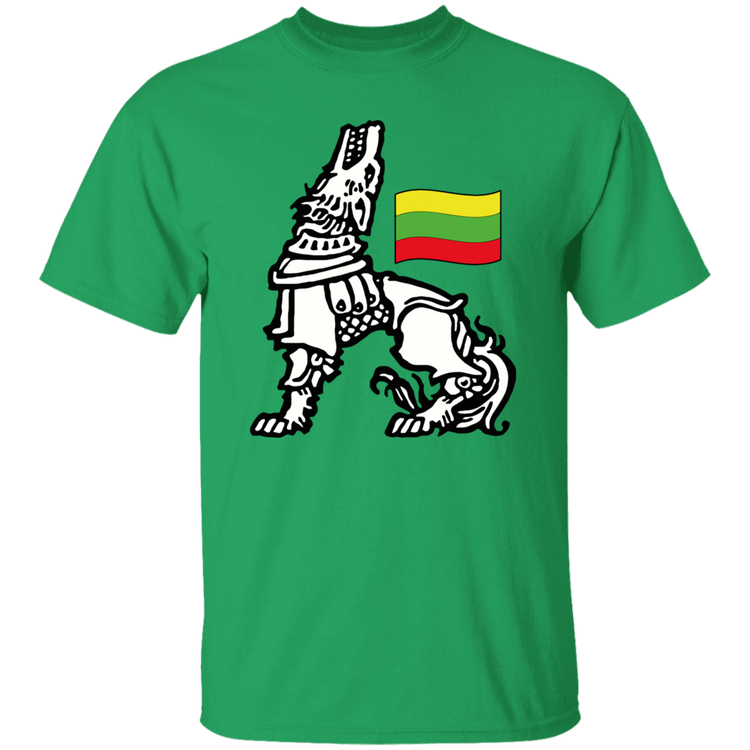 Iron Wolf Lietuva - Mens Classic Short Sleeve T-Shirt - Lithuania Strong