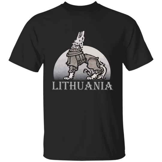 Iron Wolf Lithuania - BoysGirls Youth Classic Short Sleeve T-Shirt - Lithuania Strong