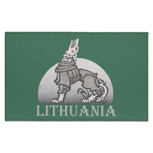 Iron Wolf Lithuania - Indoor Doormat - Lithuania Strong