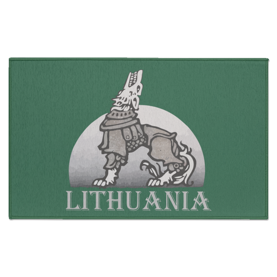 Iron Wolf Lithuania - Indoor Doormat - Lithuania Strong