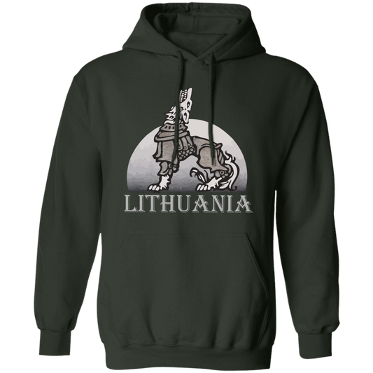 Iron Wolf Lithuania - MenWomen Unisex Comfort Pullover Hoodie - Lithuania Strong