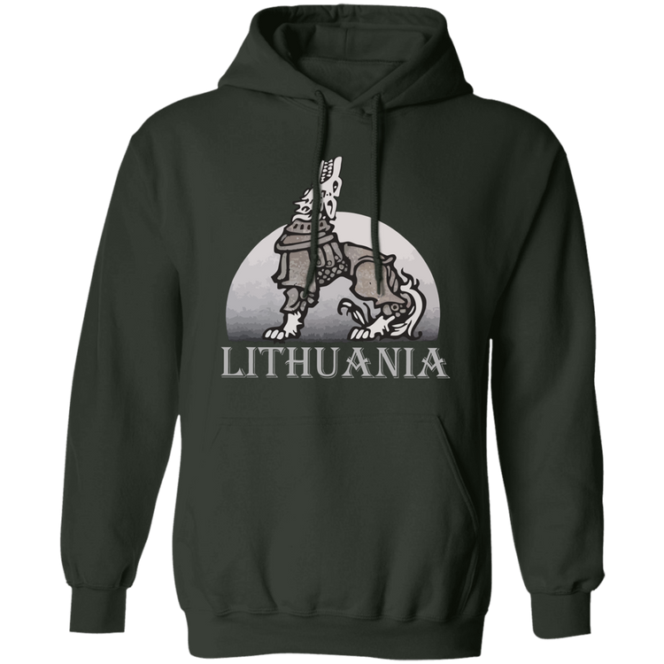 Iron Wolf Lithuania - MenWomen Unisex Comfort Pullover Hoodie - Lithuania Strong