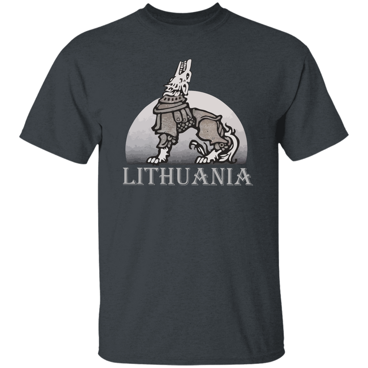 Iron Wolf Lithuania - Mens Classic Short Sleeve T-Shirt - Lithuania Strong