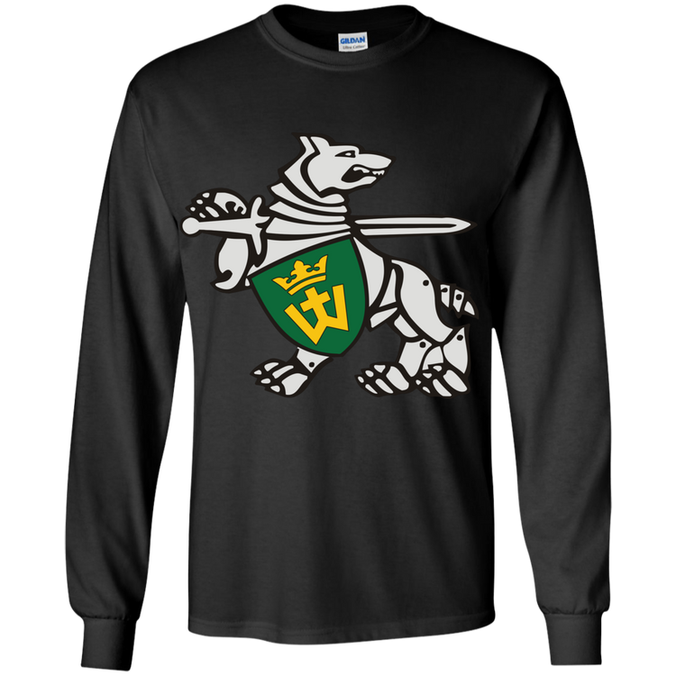 Iron Wolf Mindaugas - Boys Youth Classic Long Sleeve T-Shirt - Lithuania Strong