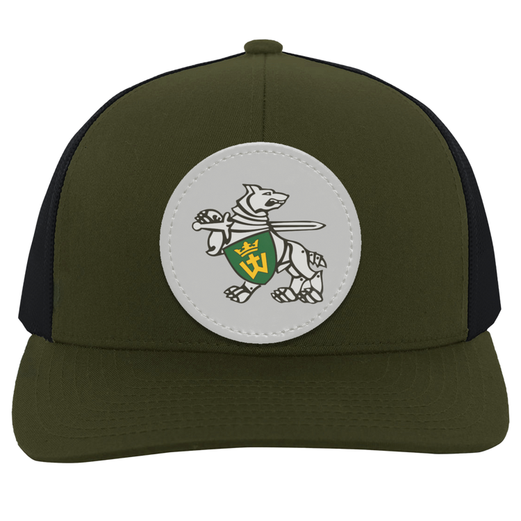 Iron Wolf Mindaugas - Trucker Snap Back - Circle Patch - Lithuania Strong