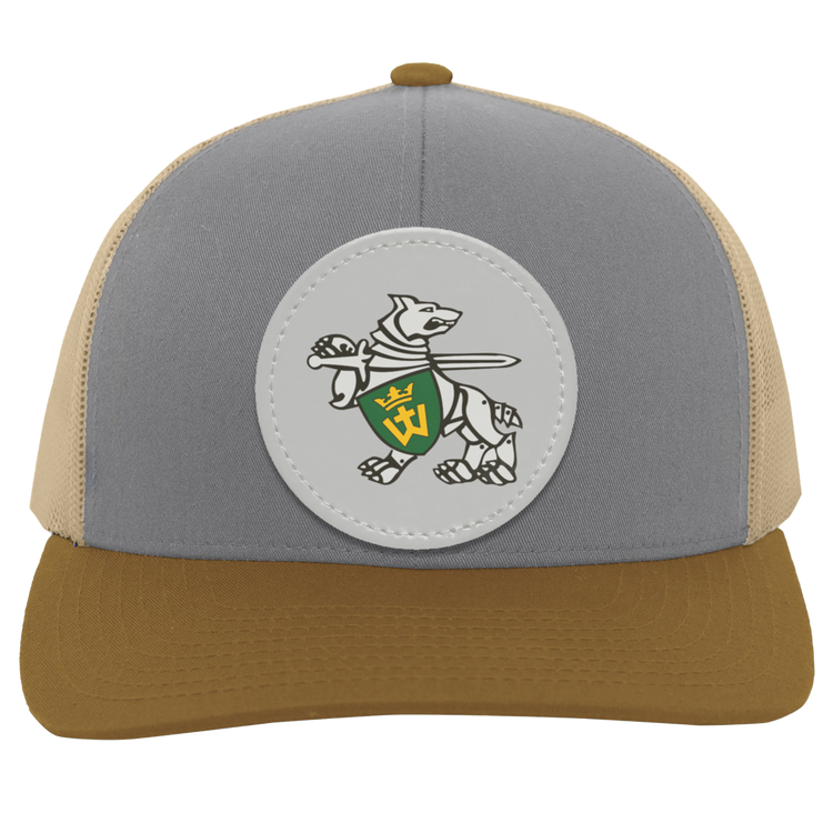 Iron Wolf Mindaugas - Trucker Snap Back - Circle Patch - Lithuania Strong