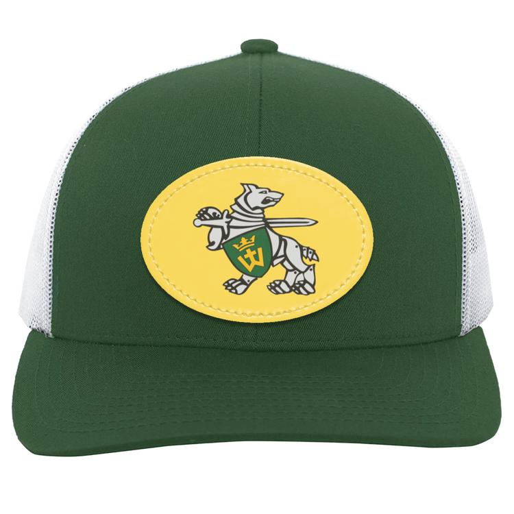 Iron Wolf Mindaugas - Trucker Snap Back - Oval Patch - Lithuania Strong