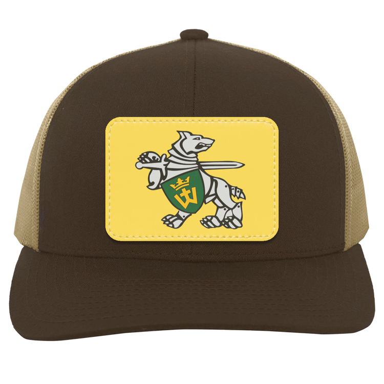 Iron Wolf Mindaugas - Trucker Snap Back - Rectangle Patch - Lithuania Strong