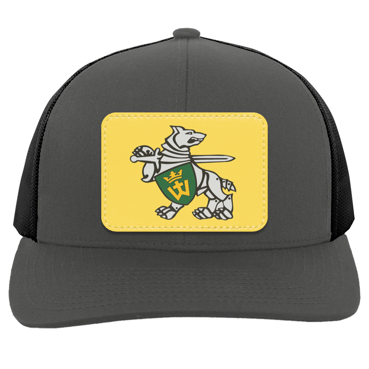 Iron Wolf Mindaugas - Trucker Snap Back - Rectangle Patch - Lithuania Strong