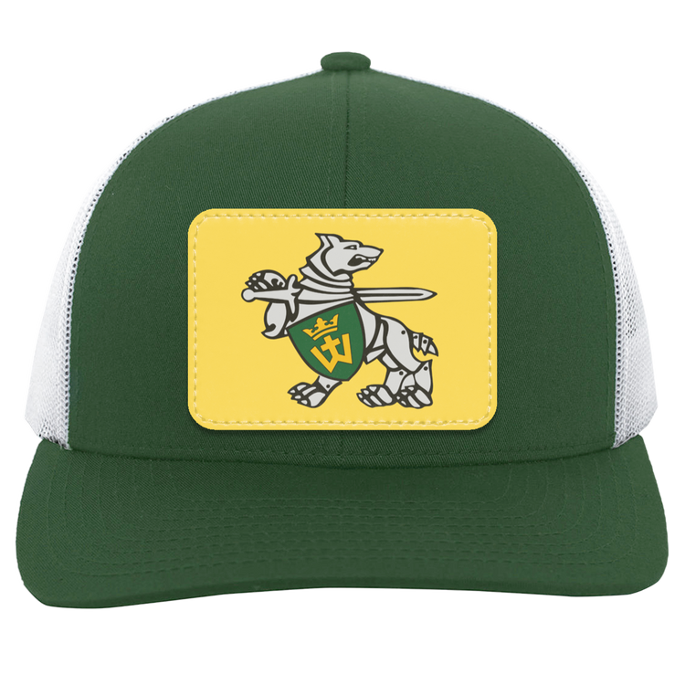 Iron Wolf Mindaugas - Trucker Snap Back - Rectangle Patch - Lithuania Strong
