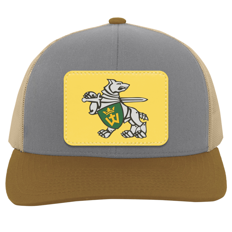 Iron Wolf Mindaugas - Trucker Snap Back - Rectangle Patch - Lithuania Strong