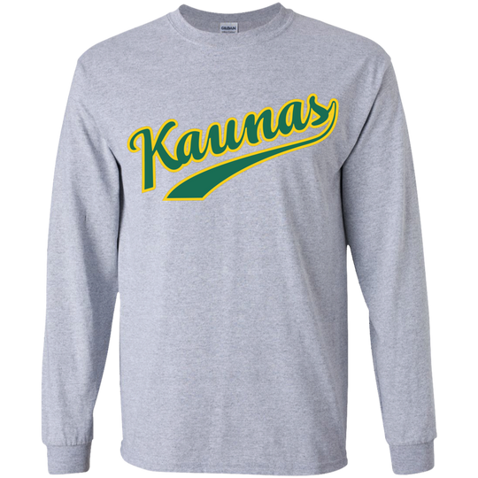 Kaunas - Boys Youth Classic Long Sleeve T-Shirt - Lithuania Strong