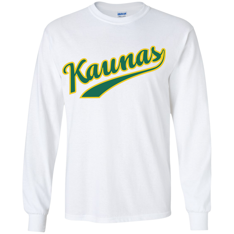 Kaunas - Boys Youth Classic Long Sleeve T-Shirt - Lithuania Strong