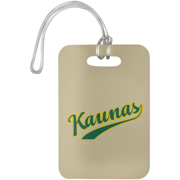 Kaunas - Luggage Bag Tag - Lithuania Strong