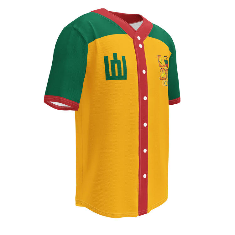 LA28 Olympics Lithuania Strong Baseball Jersey - Lithuania Strong