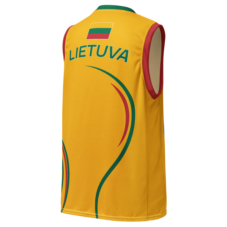LA28 Olympics Lithuania Strong Basketball Jersey - Lithuania Strong
