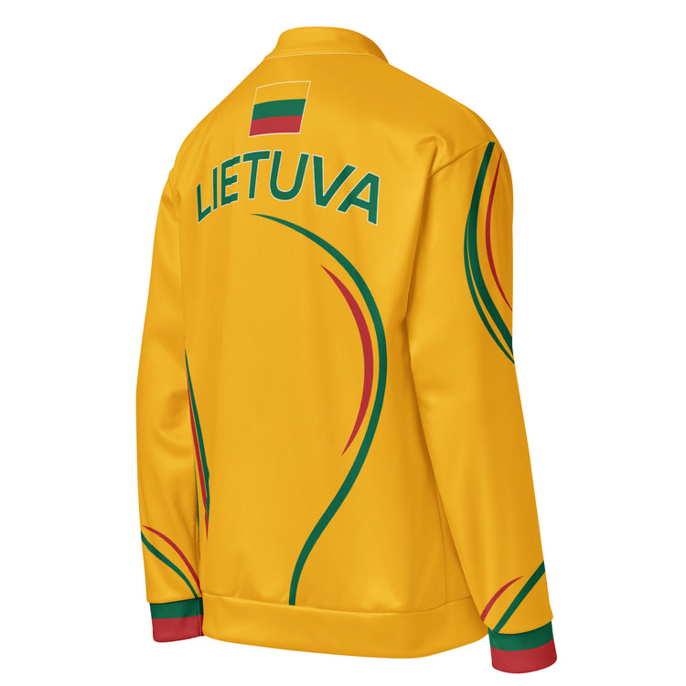 LA28 Olympics Lithuania Strong Bomber Jacket - Lithuania Strong