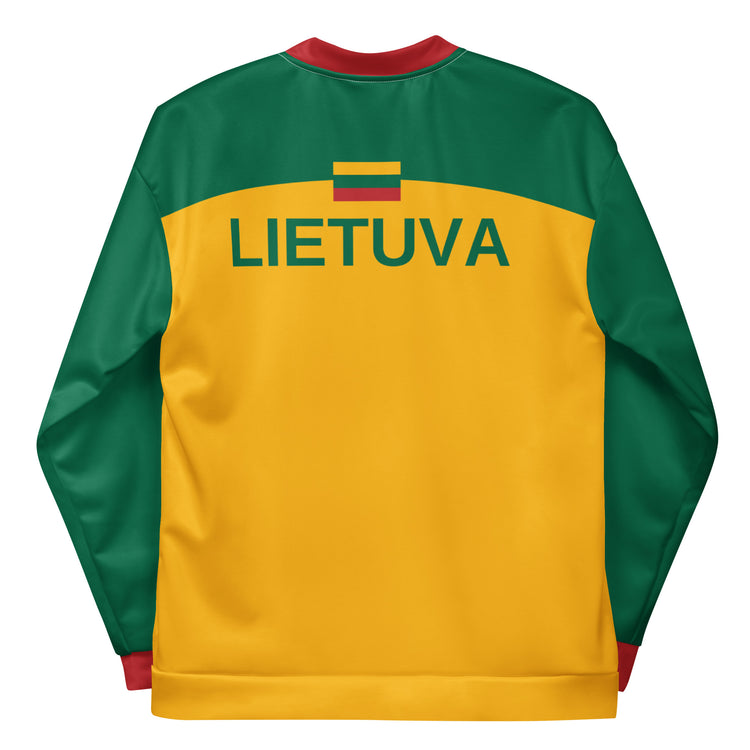 LA28 Olympics Lithuania Strong Bomber Jacket - Lithuania Strong