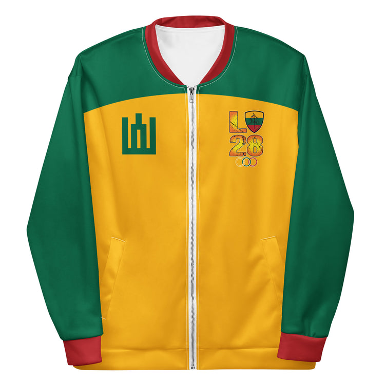 LA28 Olympics Lithuania Strong Bomber Jacket - Lithuania Strong
