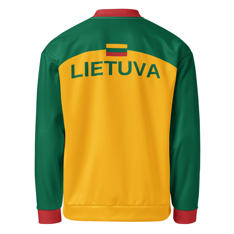 LA28 Olympics Lithuania Strong Bomber Jacket - Lithuania Strong