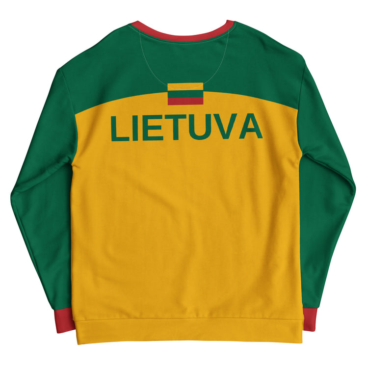 LA28 Olympics Lithuania Strong Crewneck Sweatshirt - Lithuania Strong