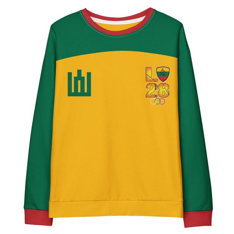 LA28 Olympics Lithuania Strong Crewneck Sweatshirt - Lithuania Strong