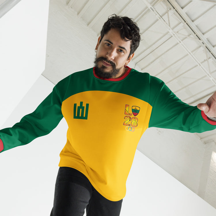 LA28 Olympics Lithuania Strong Crewneck Sweatshirt - Lithuania Strong