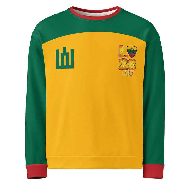 LA28 Olympics Lithuania Strong Crewneck Sweatshirt - Lithuania Strong