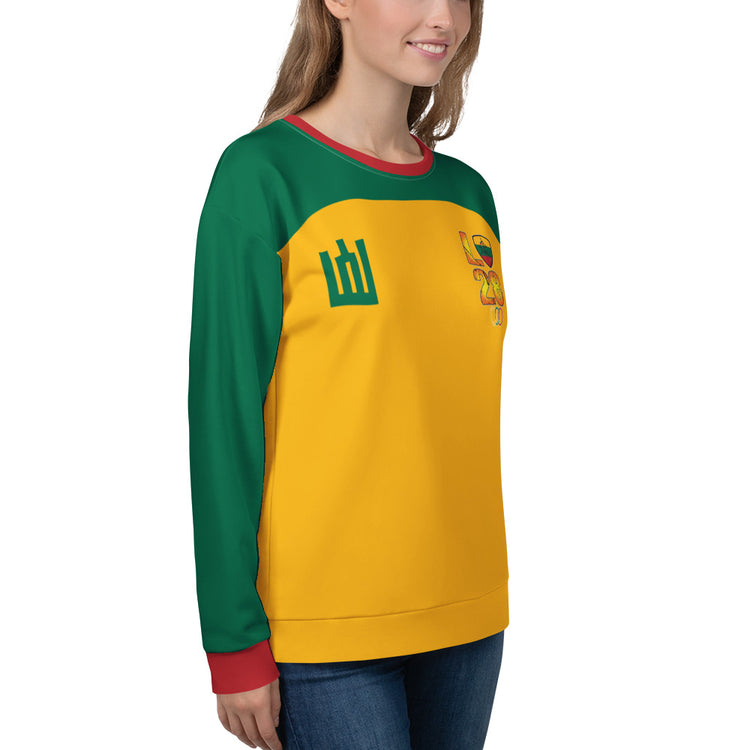 LA28 Olympics Lithuania Strong Crewneck Sweatshirt - Lithuania Strong
