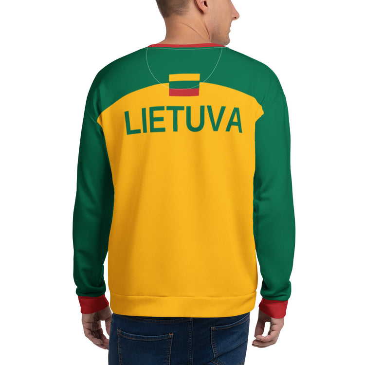 LA28 Olympics Lithuania Strong Crewneck Sweatshirt - Lithuania Strong