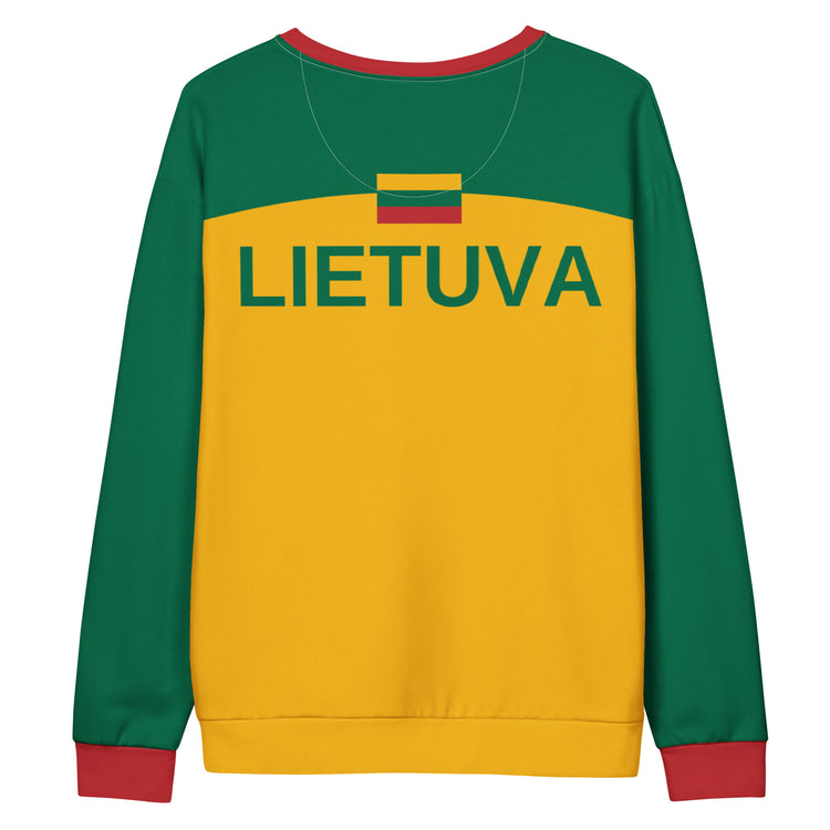 LA28 Olympics Lithuania Strong Crewneck Sweatshirt - Lithuania Strong