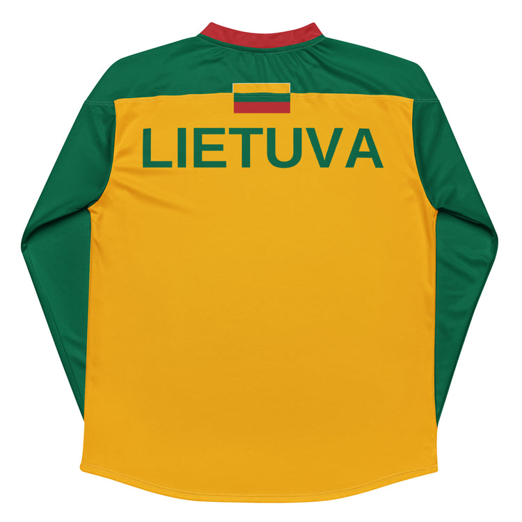 LA28 Olympics Lithuania Strong Hockey Jersey - Lithuania Strong