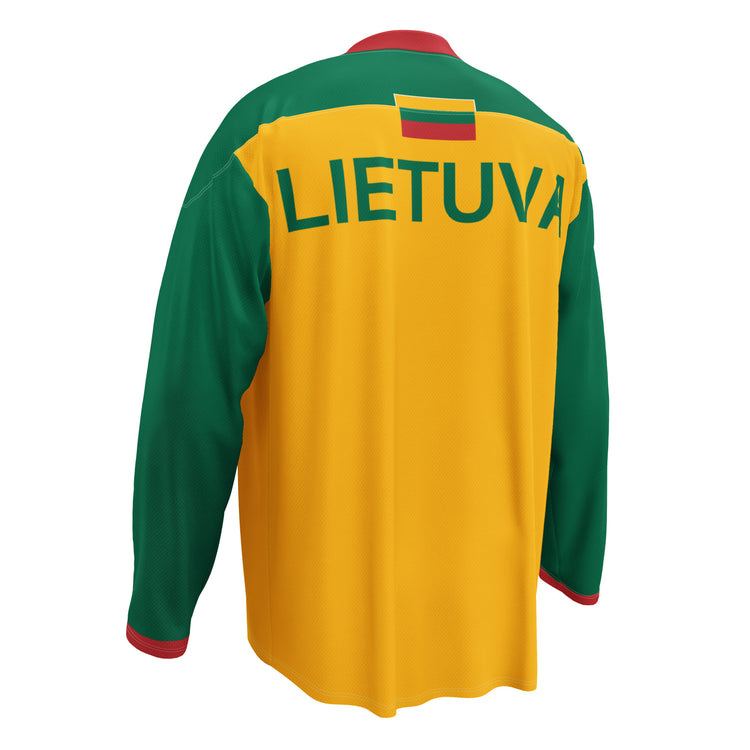 LA28 Olympics Lithuania Strong Hockey Jersey - Lithuania Strong