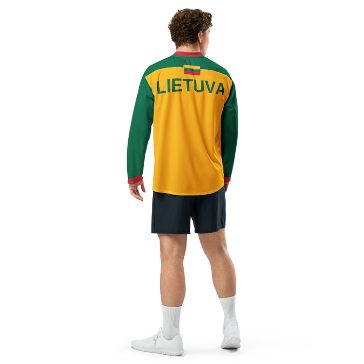 LA28 Olympics Lithuania Strong Hockey Jersey - Lithuania Strong