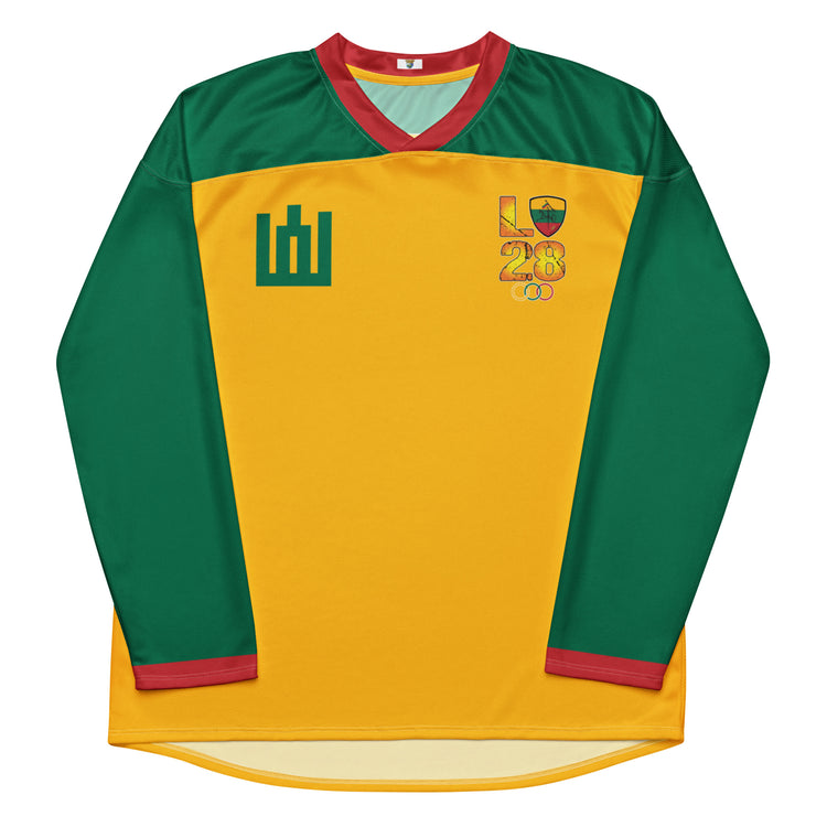 LA28 Olympics Lithuania Strong Hockey Jersey - Lithuania Strong