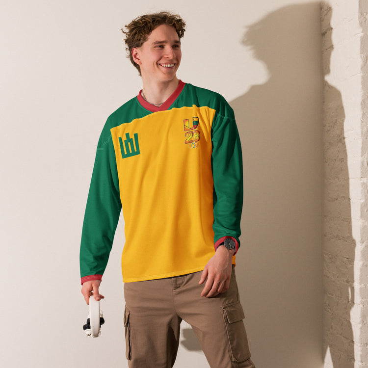 LA28 Olympics Lithuania Strong Hockey Jersey - Lithuania Strong