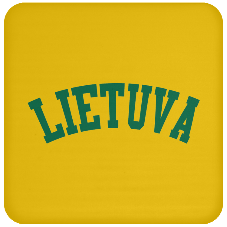 Lietuva - High Gloss Coaster - Lithuania Strong