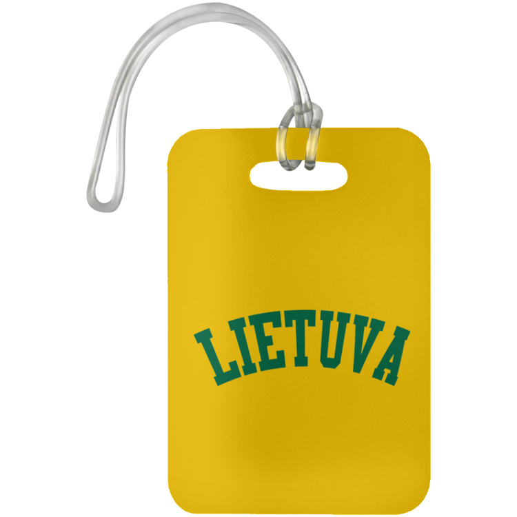 Lietuva - Luggage Bag Tag - Lithuania Strong